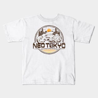 Neo Tokyo Kaneda Bike The Capsules Biker Gang Kids T-Shirt